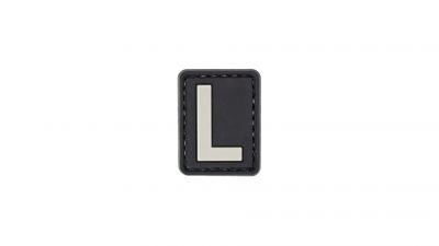 ZO PVC Velcro Patch "Letter L"