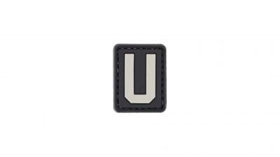 ZO PVC Velcro Patch "Letter U"