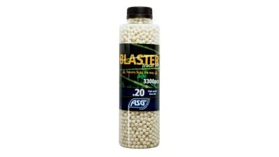 ASG Blaster Tracer BB 0.20g 3300rds Bottle (Green) - Detail Image 1 © Copyright Zero One Airsoft