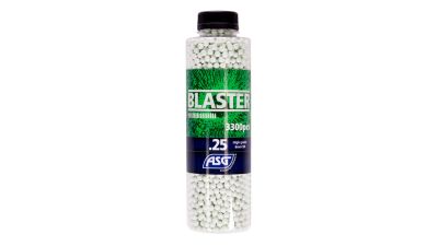 ASG Blaster BB 0.25g 3300rds Bottle (White) - Detail Image 1 © Copyright Zero One Airsoft