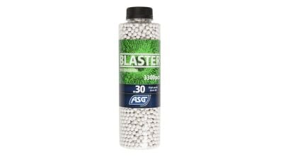 ASG Blaster BB 0.30g 3300rds Bottle (White) - Detail Image 1 © Copyright Zero One Airsoft