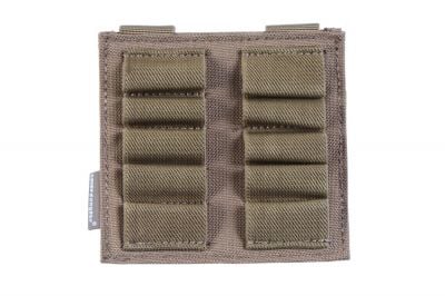101 Inc MOLLE Lightstick Pouch (Coyote Tan) - Detail Image 1 © Copyright Zero One Airsoft