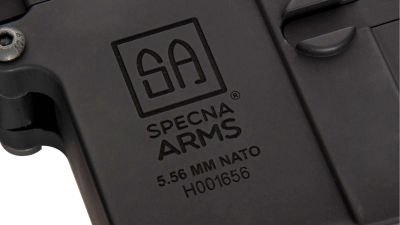 Specna Arms AEG SA-H21 EDGE V2 ASTER (Black) - Detail Image 5 © Copyright Zero One Airsoft