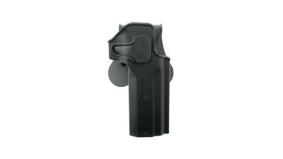 Amomax Rigid Polymer Holster for Desert Eagle (Black) - Detail Image 1 © Copyright Zero One Airsoft