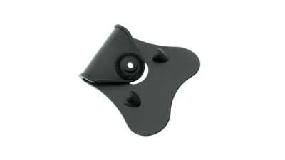 Amomax Paddle for Rigid Polymer Holster (Black) - Detail Image 1 © Copyright Zero One Airsoft