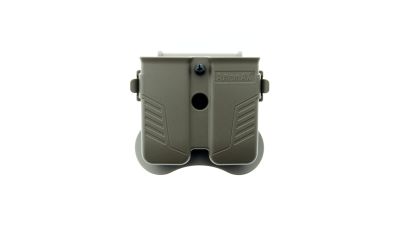 Amomax Universal Double Magazine Pouch (FDE) - Detail Image 1 © Copyright Zero One Airsoft