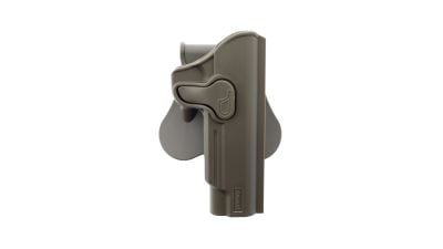 Amomax Rigid Polymer Holster for 1911 5" (Dark Earth) - Detail Image 1 © Copyright Zero One Airsoft