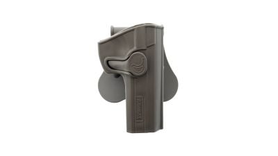 Amomax Rigid Polymer Holster for SP-01 (Dark Earth) - Detail Image 1 © Copyright Zero One Airsoft
