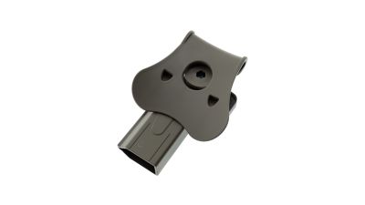 Amomax Rigid Polymer Holster for Hi-Capa (Dark Earth) - Detail Image 2 © Copyright Zero One Airsoft