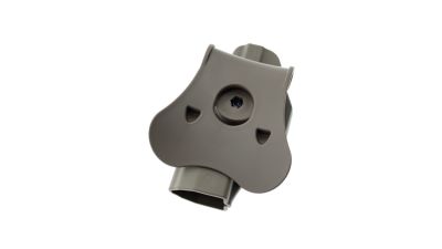 Amomax Rigid Polymer Holster for P99 (FDE) - Detail Image 2 © Copyright Zero One Airsoft