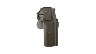 Amomax Rigid Polymer Holster for Desert Eagle (Dark Earth) - Detail Image 1 © Copyright Zero One Airsoft