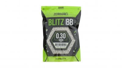 ZO Blitz BB 0.30g 5000rds (White) - Detail Image 1 © Copyright Zero One Airsoft