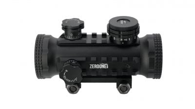 ZO 1x30 Tactical Red Dot Sight (Black) - Detail Image 3 © Copyright Zero One Airsoft
