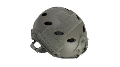 ZO PJ Helmet with Rail Retention System (Foliage Green) - Detail Image 1 © Copyright Zero One Airsoft