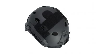 ZO Maritime Helmet with Rail Retention System (Black) - Detail Image 1 © Copyright Zero One Airsoft