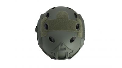 ZO Maritime Helmet with Rail Retention System (Olive) - Detail Image 2 © Copyright Zero One Airsoft