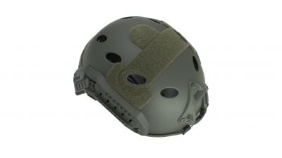 ZO Maritime Helmet with Rail Retention System (Olive) - Detail Image 1 © Copyright Zero One Airsoft