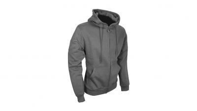 Viper Tactical Zipped Hoodie Titanium (Grey) - Size Small - Detail Image 1 © Copyright Zero One Airsoft