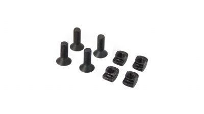 ZO Screw Set for MLock (4 pcs) - Detail Image 1 © Copyright Zero One Airsoft