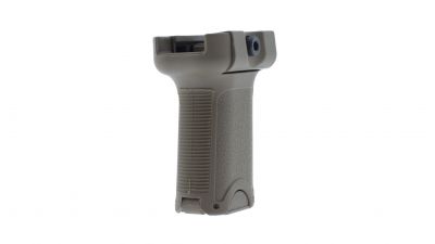 ZO VSG-S Stubby Vertical Grip for RIS (Dark Earth) - Detail Image 2 © Copyright Zero One Airsoft