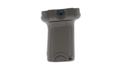 ZO VSG-S Stubby Vertical Grip for RIS (Dark Earth) - Detail Image 1 © Copyright Zero One Airsoft