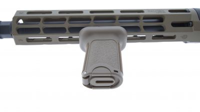 ZO VSG-S Vertical Grip for KeyMod & MLock (Tan) - Detail Image 9 © Copyright Zero One Airsoft