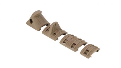 ZO RIS Hand Stop Kit (Tan) - Detail Image 1 © Copyright Zero One Airsoft