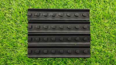 ZO Type-A Soft Rail Cover Set for KeyMod (Black) - Detail Image 2 © Copyright Zero One Airsoft