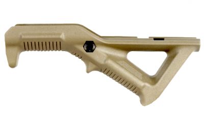 ZO V1 Angled Foregrip for RIS (Tan) - Detail Image 1 © Copyright Zero One Airsoft