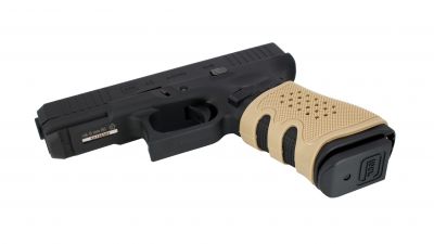 ZO Rubber Grip Sleeve for Pistols & Rifles (Tan) - Detail Image 2 © Copyright Zero One Airsoft