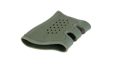 ZO Rubber Grip Sleeve for Pistols & Rifles (Olive) - Detail Image 1 © Copyright Zero One Airsoft
