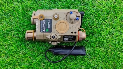 ZO LA-5C UHP Weapon Light with Green/Red Lasers (Tan)