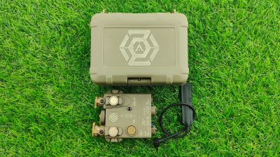 ZO DBAL-A2 Weapon Light with Red Laser (DE) - Detail Image 3 © Copyright Zero One Airsoft