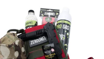 ZO 2021 FILLED MOLLE Christmas Stocking (RED) - Detail Image 3 © Copyright Zero One Airsoft