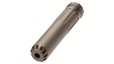 Action Army Suppressor for AAP01 14mm CCW (Dark Earth) - Detail Image 4 © Copyright Zero One Airsoft