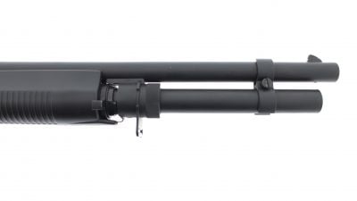 CYMA Spring CM360LM Shotgun Full Metal (Black) - Detail Image 4 © Copyright Zero One Airsoft