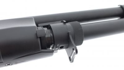 CYMA Spring CM360LM Shotgun Full Metal (Black) - Detail Image 6 © Copyright Zero One Airsoft