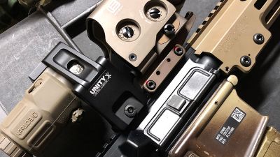 U-Tactical FAST FTC EOTech G33 Magnifier Mount (Black) - Detail Image 9 © Copyright Zero One Airsoft