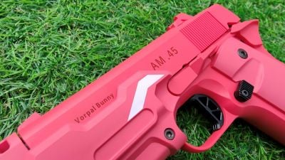 Tokyo Marui GBB Vorpal Bunny (Pink) - Detail Image 3 © Copyright Zero One Airsoft