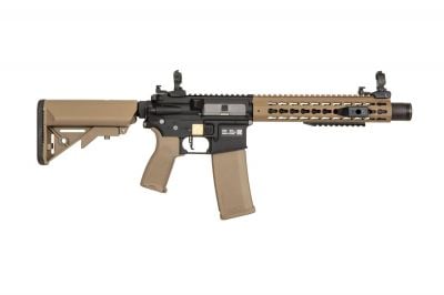 Specna Arms AEG SA-E07 EDGE 2.0 Carbine (Black & Tan) - Detail Image 1 © Copyright Zero One Airsoft