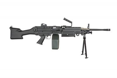 Specna Arms AEG SA-249 MK2 CORE (Black) - Detail Image 2 © Copyright Zero One Airsoft