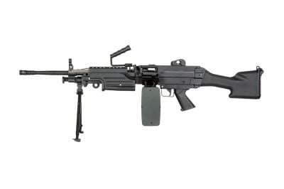 Specna Arms AEG SA-249 MK2 CORE (Black) - Detail Image 1 © Copyright Zero One Airsoft