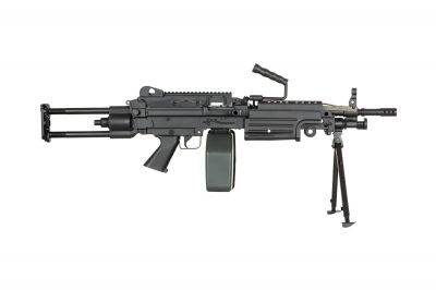 Specna Arms AEG SA-249 PARA CORE (Black) - Detail Image 1 © Copyright Zero One Airsoft