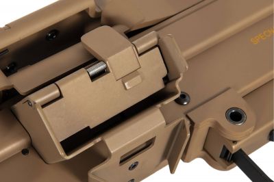 Specna Arms AEG SA-249 MK1 CORE (Tan) - Detail Image 5 © Copyright Zero One Airsoft