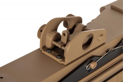 Specna Arms AEG SA-249 MK1 CORE (Tan) - Detail Image 6 © Copyright Zero One Airsoft
