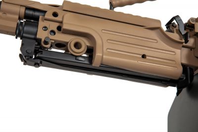 Specna Arms AEG SA-249 MK2 CORE (Tan) - Detail Image 4 © Copyright Zero One Airsoft