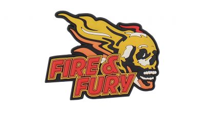 101 Inc PVC Velcro "Fire & Fury"
