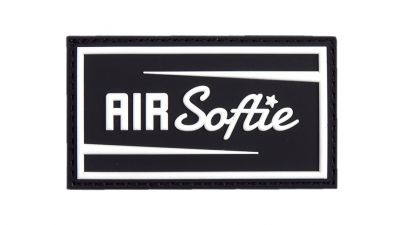 101 Inc PVC Velcro "Air Softie" (Black) - Detail Image 1 © Copyright Zero One Airsoft