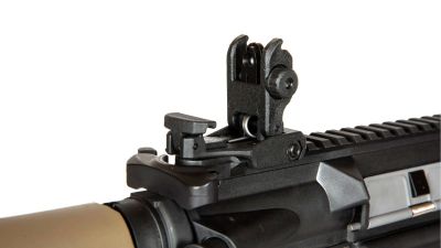 Specna Arms AEG SA-F02 FLEX (Black & Tan) - Detail Image 2 © Copyright Zero One Airsoft