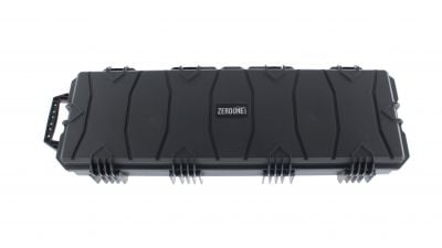 ZO Wheeled Hard Rifle Case Pro 100cm (Black) - Detail Image 1 © Copyright Zero One Airsoft